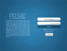 Tablet Screenshot of admin.29prime.com